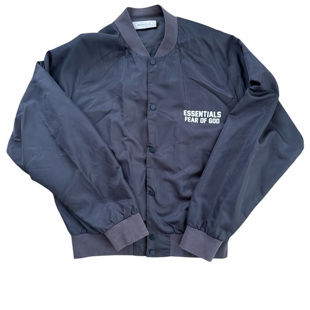 “Essentials” boys baseball jacket